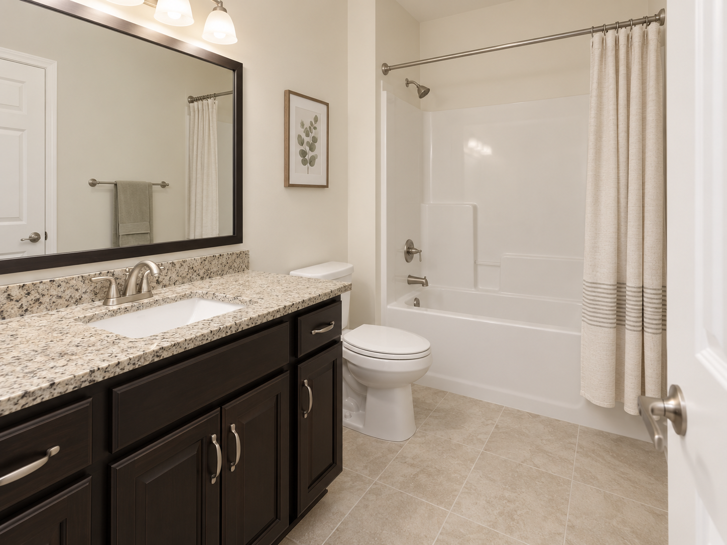 Commons Two Bedroom — bathroom