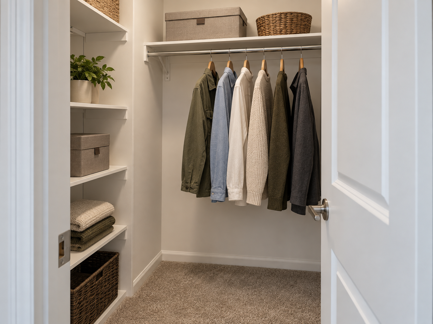 Commons Two Bedroom Large — walk-in closet
