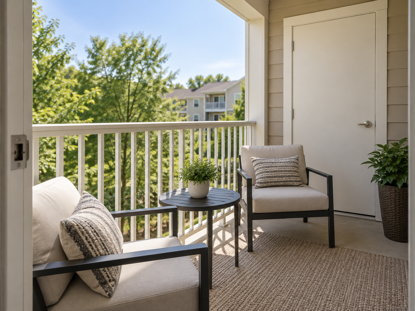 Commons 1 Bedroom — private balcony